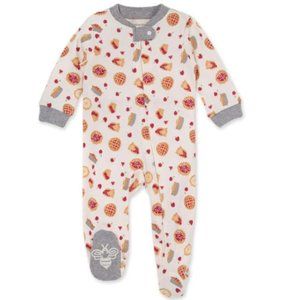 Burts Bee Onsie Zip Pajama